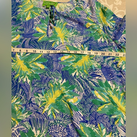 - Pappagallo The Colette Blouse size XL - Picture 6 of 8